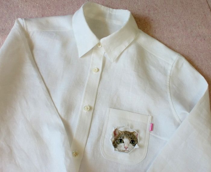 Shirts with Cats (38 pics)