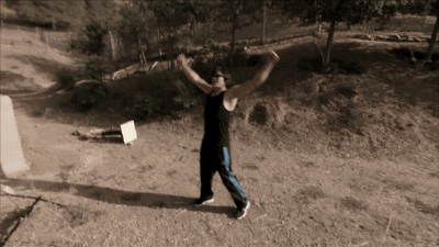 Darrel Learning to Use a Crossbow (6 gifs)