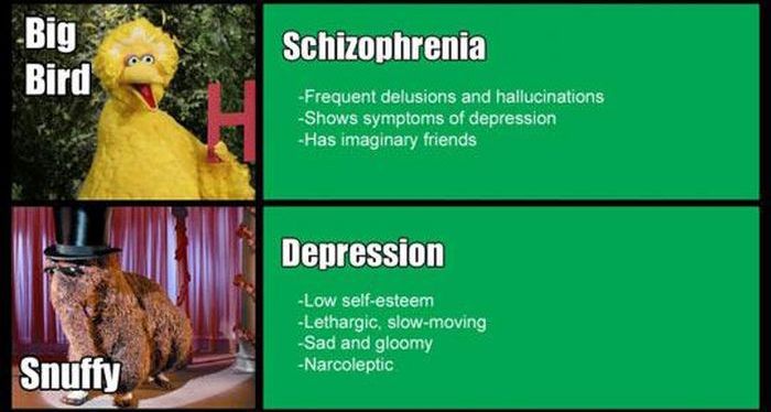 Sesame Street Mental Disorders (5 pics)