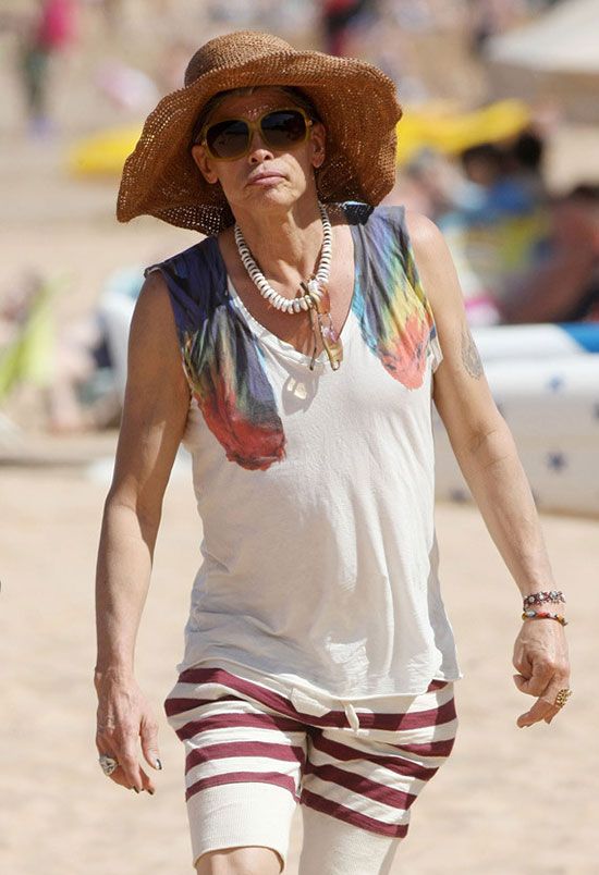 Steven Tyler Looks Like An Old Woman 11 Pics-5799