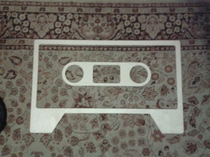 Audio Cassette Coffee Table (21 pics)