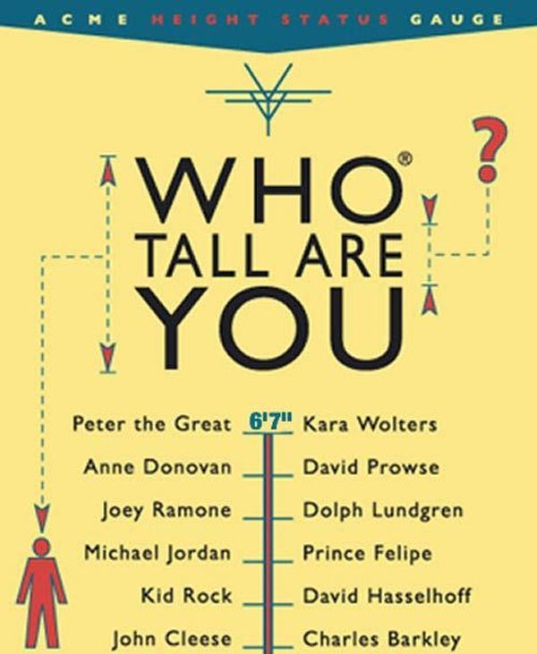 Who Tall Are You? (6 pics)