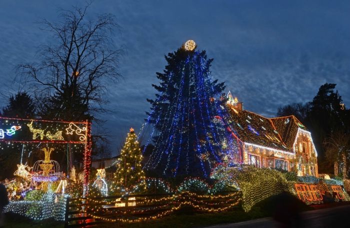 450,000 Christmas Lights (8 pics)