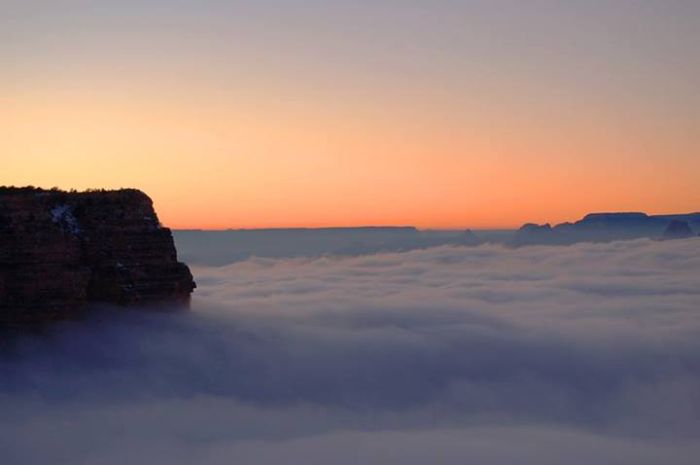 Fog in Grand Canyon (22 pics)