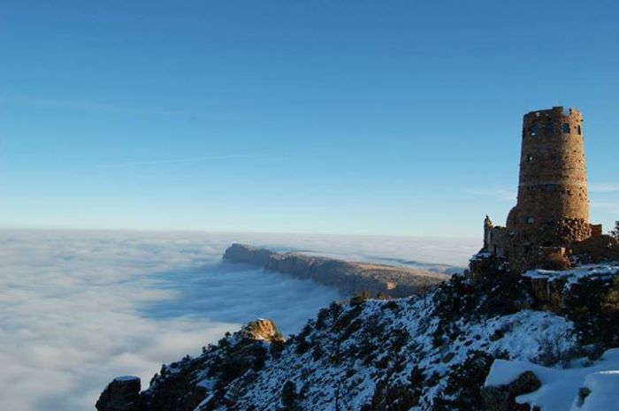 Fog in Grand Canyon (22 pics)