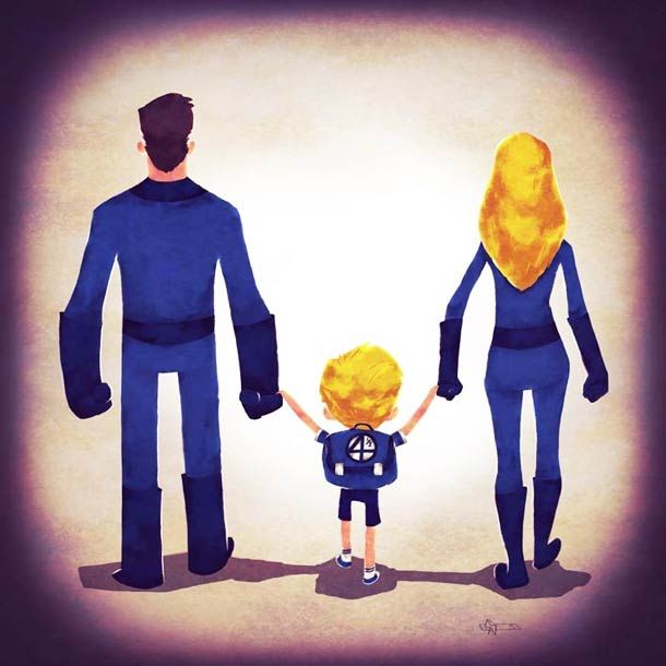 Super Families (13 pics)