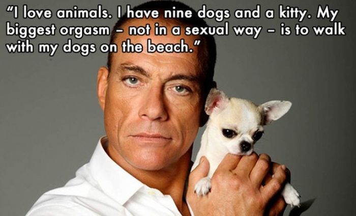 Things Jean-Claude Van Damme Said (9 pics)