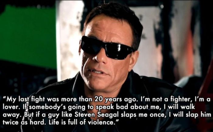 Things Jean-Claude Van Damme Said (9 pics)