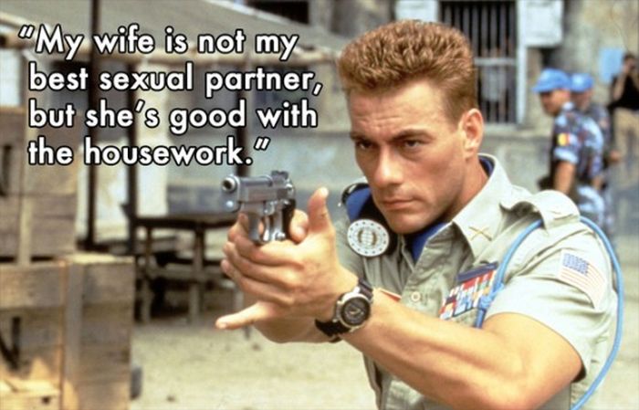 Things Jean-Claude Van Damme Said (9 pics)