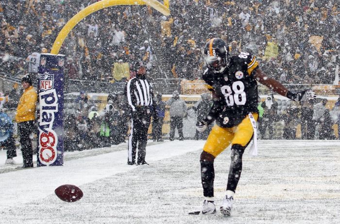 Bad Weather at NFL Games (34 pics)