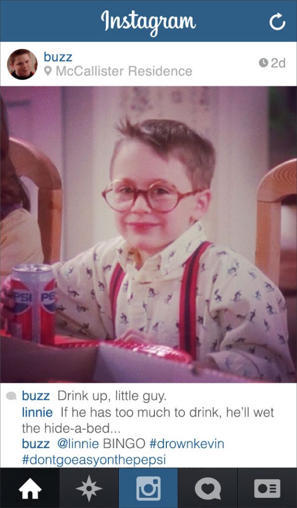 If Buzz From “Home Alone” Had Instagram (9 pics)