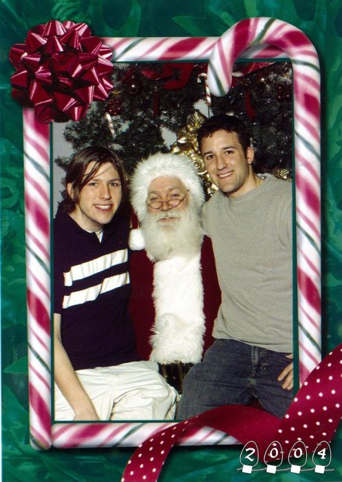 Annual Santa Photo, 1980-2013 (34 pics)