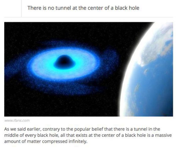 Interesting Facts About the Black Holes (25 pics)