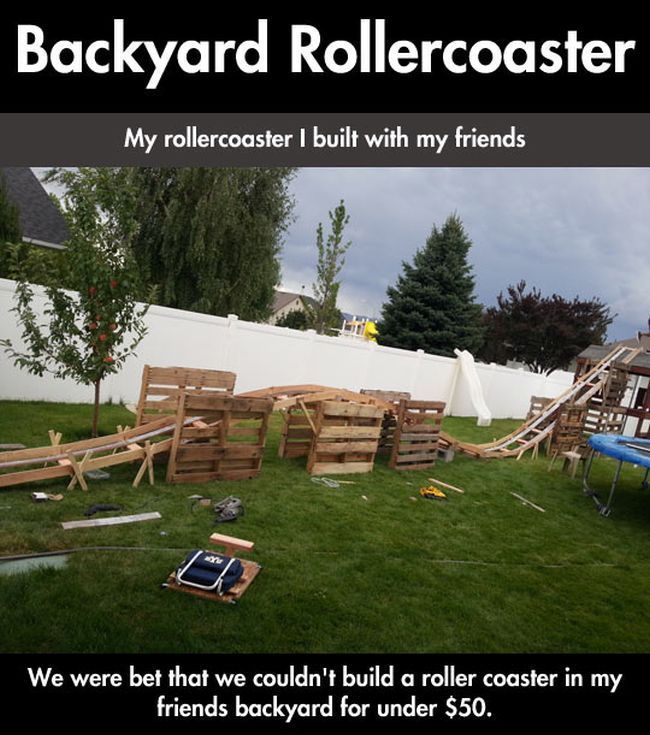 Backyard Rollercoaster (6 pics)