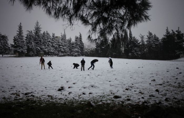 Snow in Egypt (27 pics)
