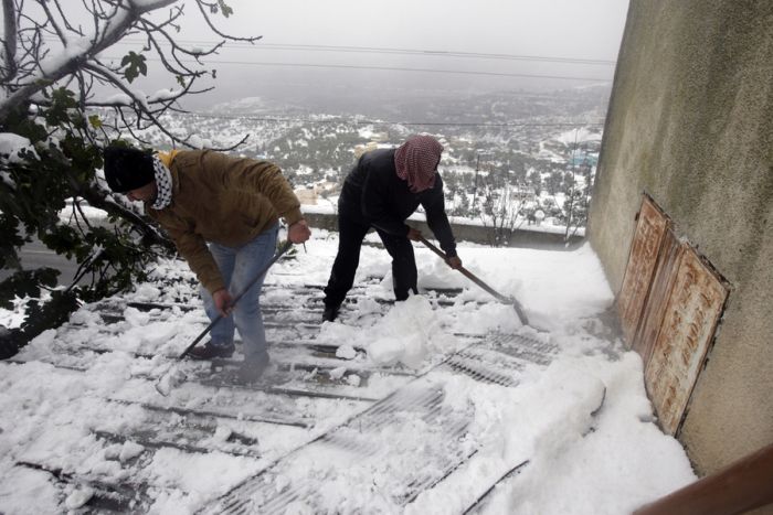 Snow in Egypt (27 pics)