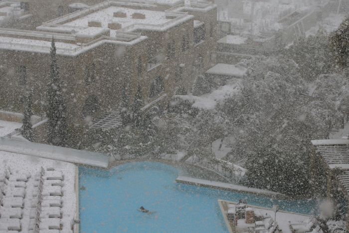 Snow in Egypt (27 pics)