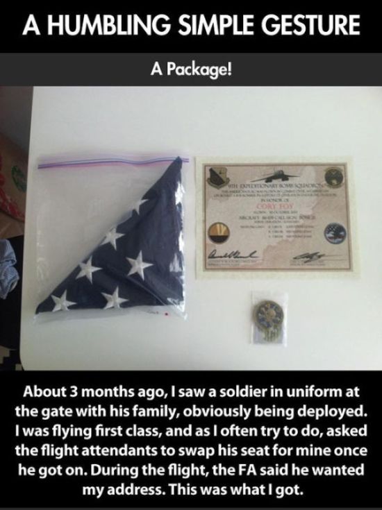 Gift from a Soldier (4 pics)