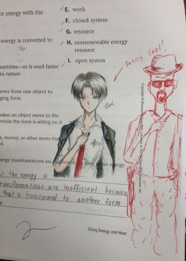 How to Deal With Students Doodling in Class (15 pics)