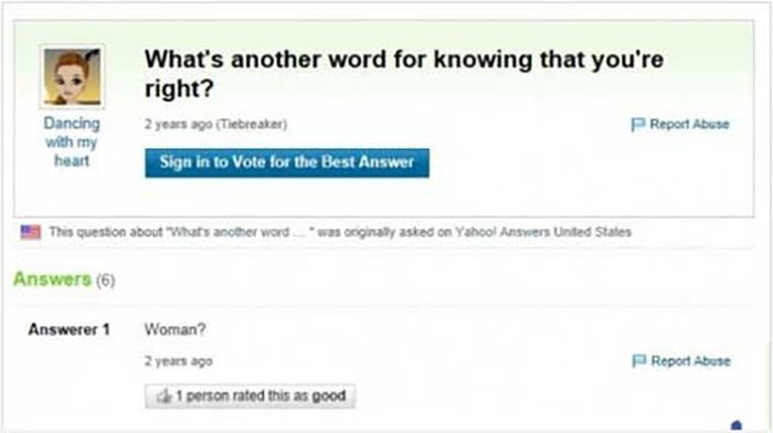 Stupid Yahoo Answers (30 pics)