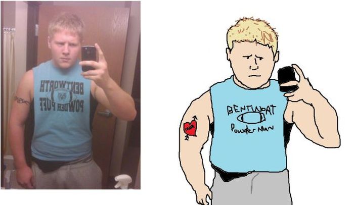 MS Paint Portraits of Twitter Followers (58 pics)