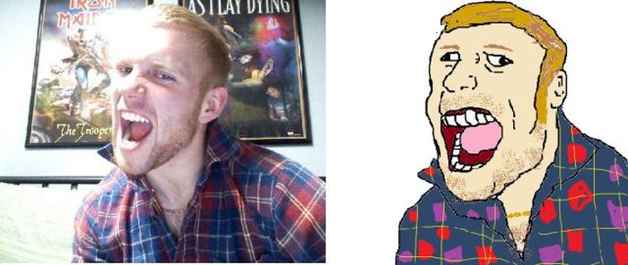 MS Paint Portraits of Twitter Followers (58 pics)