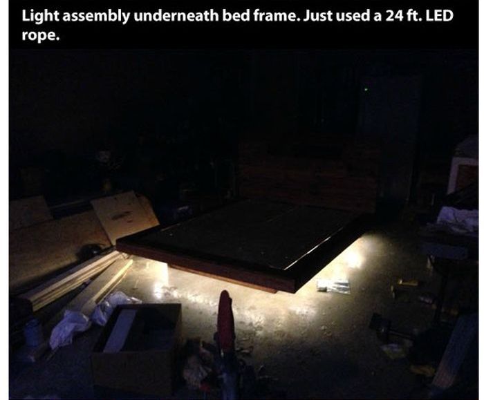 DIY Levitating Bed (14 pics)
