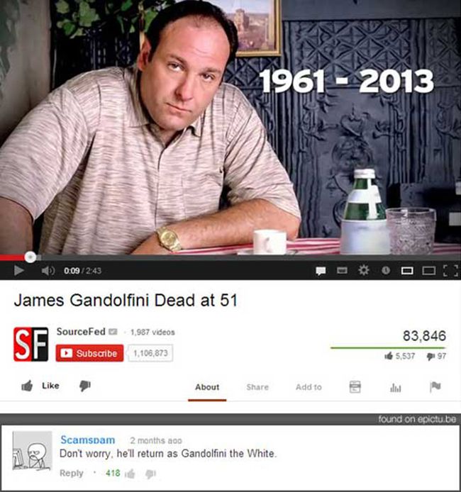 Funny Youtube Comments Part 16 (29 pics)