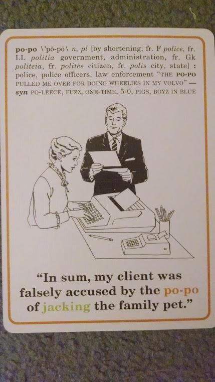 Slang Flashcards (18 pics)