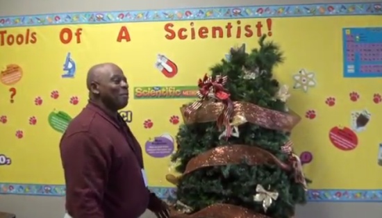 Horror Christmas Tree Prank