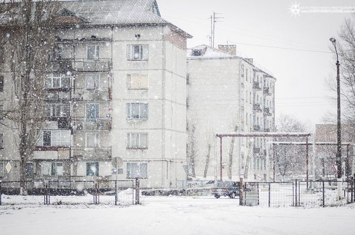 Chernobyl in Winter (44 pics)
