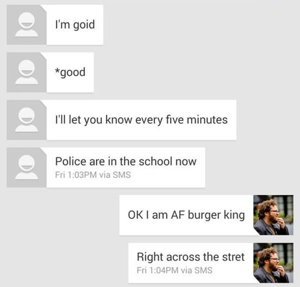 Texts Between a Father and His Son During the Arapahoe Shooting (13 pics)