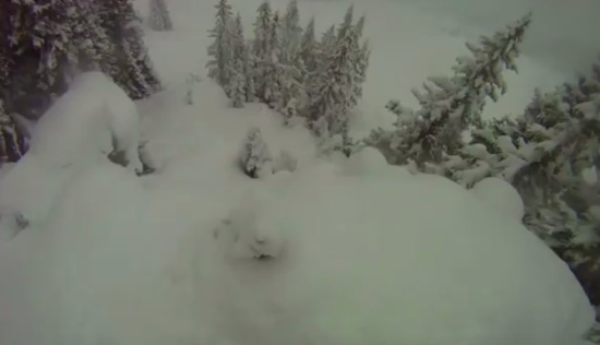 East Vail Avalanche Caused by Skiers