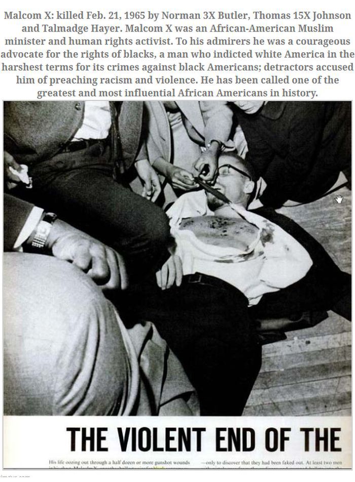 Photos Taken Moments After Assassinations (10 pics)