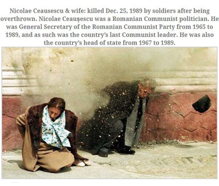 Photos Taken Moments After Assassinations (10 pics)
