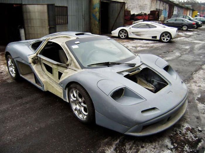 Homemade McLaren F1 Supercar (50 pics)