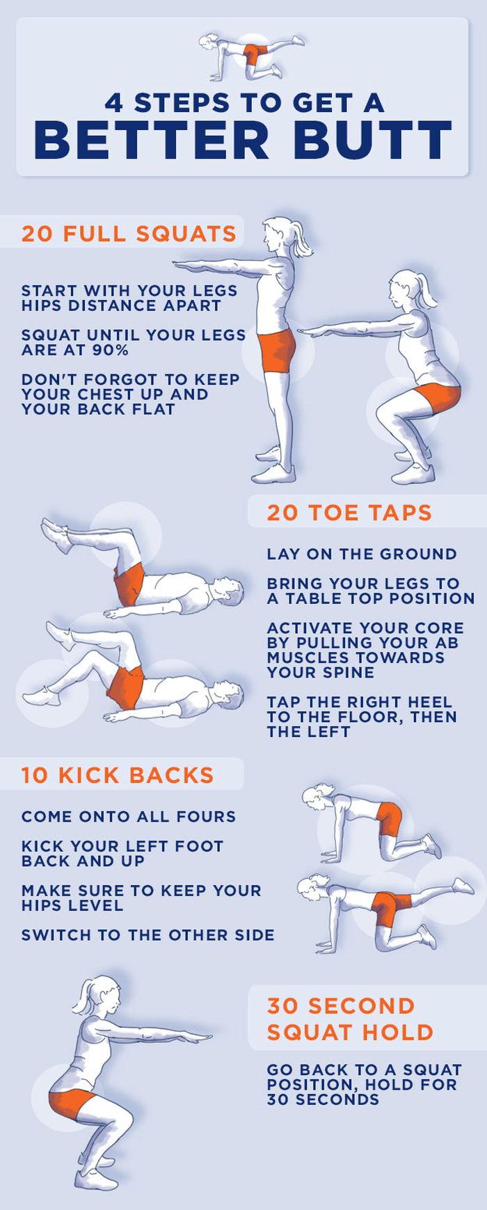 Four Steps To Get A Better Butt