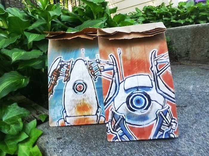 Lunch Bag Art (40 pics)