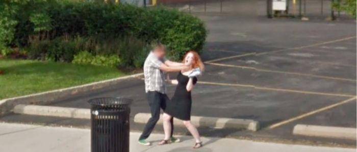 Very Strange Things Found on Google Street View (36 pics)