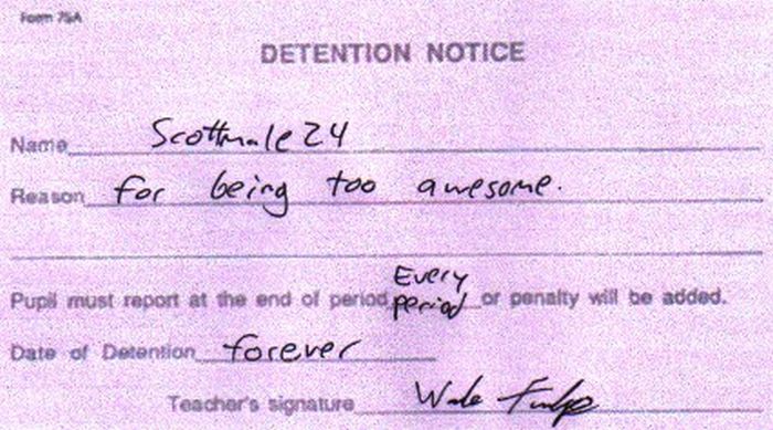 Funny Detention Reasons (21 pics)