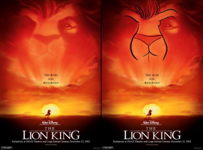 Hidden Sexual Images In Disney Movies 12 Pics