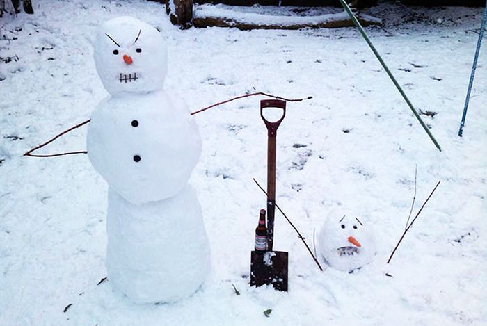 Funny Snowmen (28 pics)