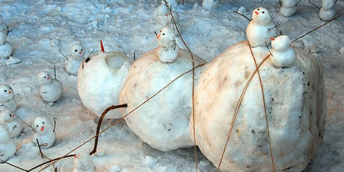 Funny Snowmen (28 pics)