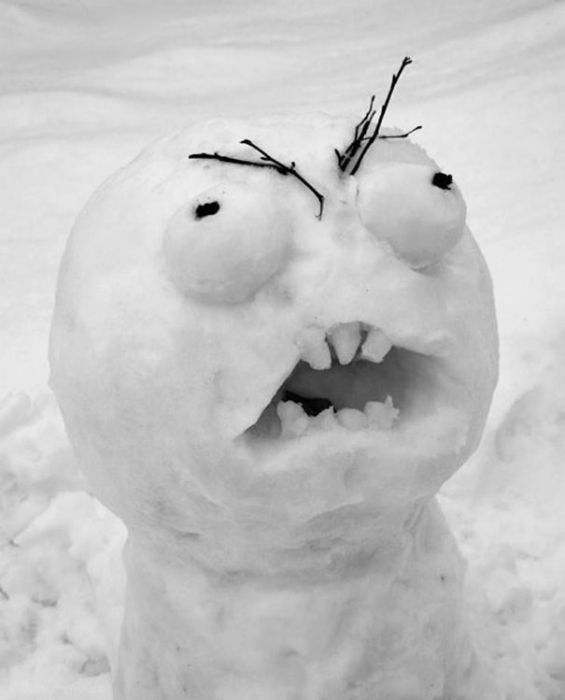 Funny Snowmen (28 pics)