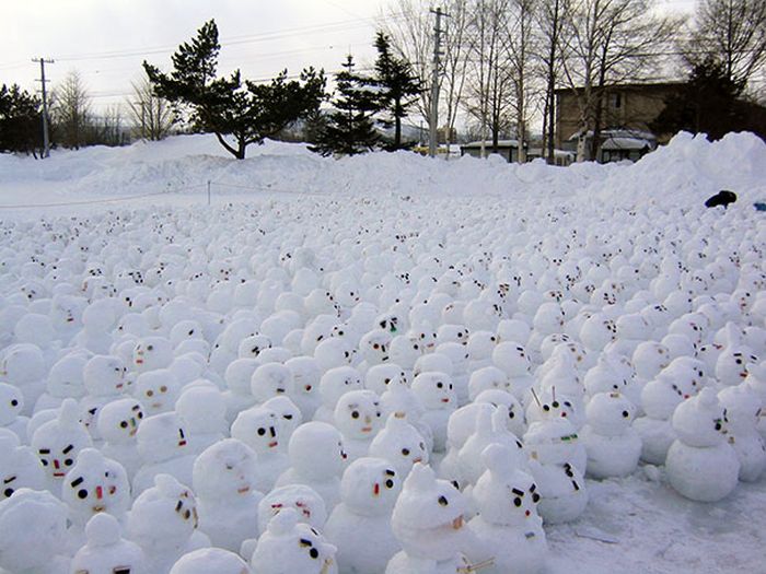 Funny Snowmen (28 pics)