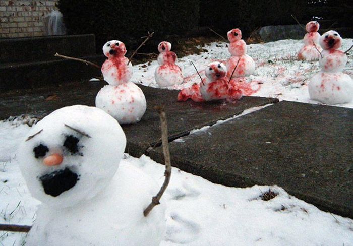 Funny Snowmen (28 pics)