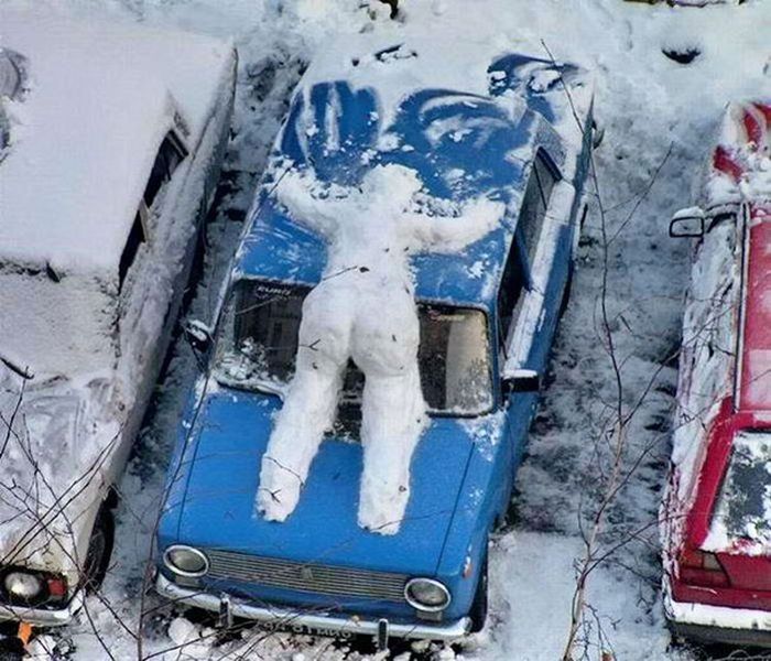 Funny Snowmen (28 pics)