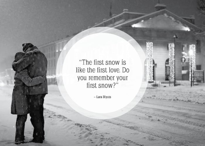 Great Quotes About Snow (25 pics)