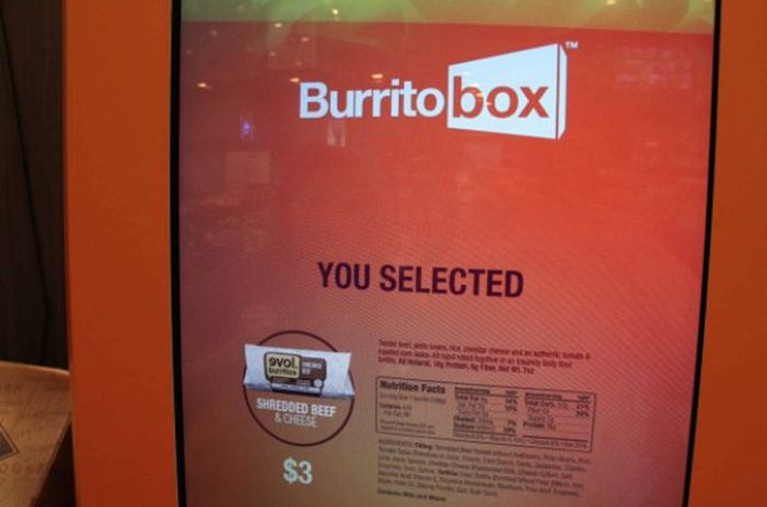 Burrito Vending Machine (5 pics)