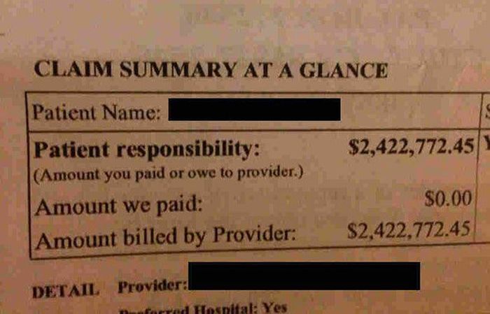 Hospital Bills Usa 12 